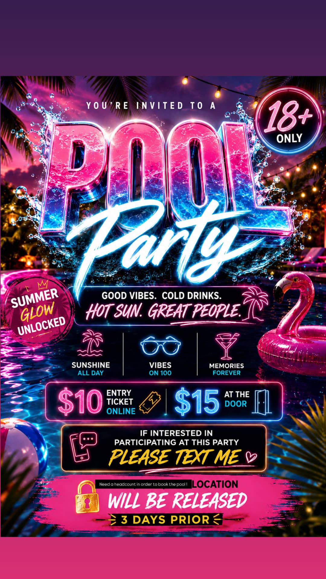 💦Wet and Wild💦 event image