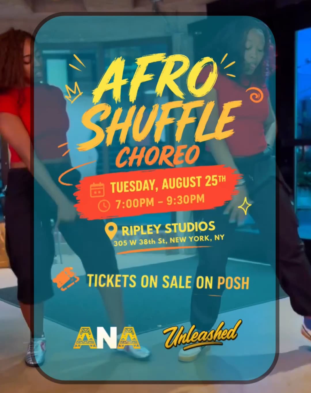 AFRO - SHUFLE CHOREO event image