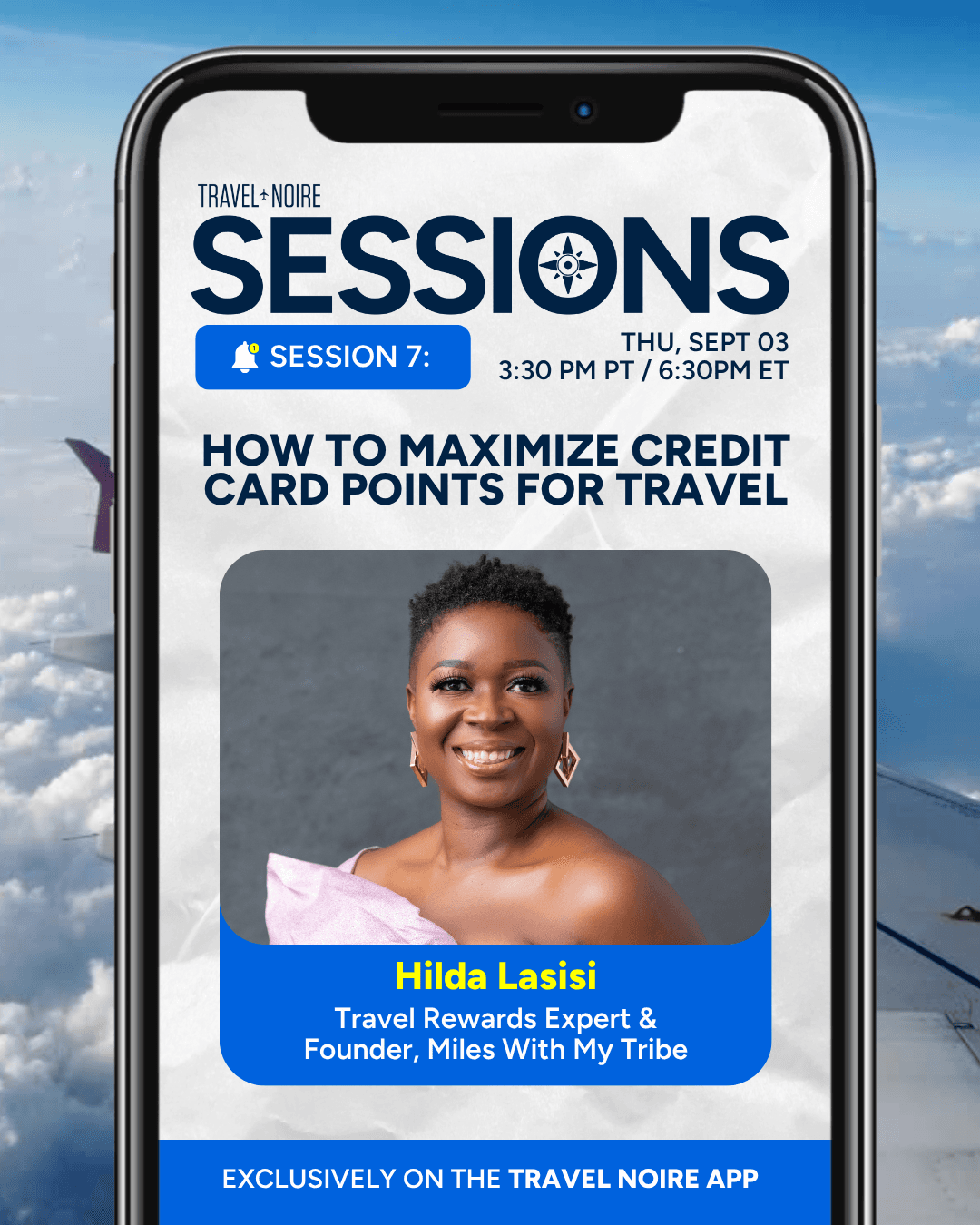 Travel Noire Sessions: How to Maximize Credit Card Points for Travel event image