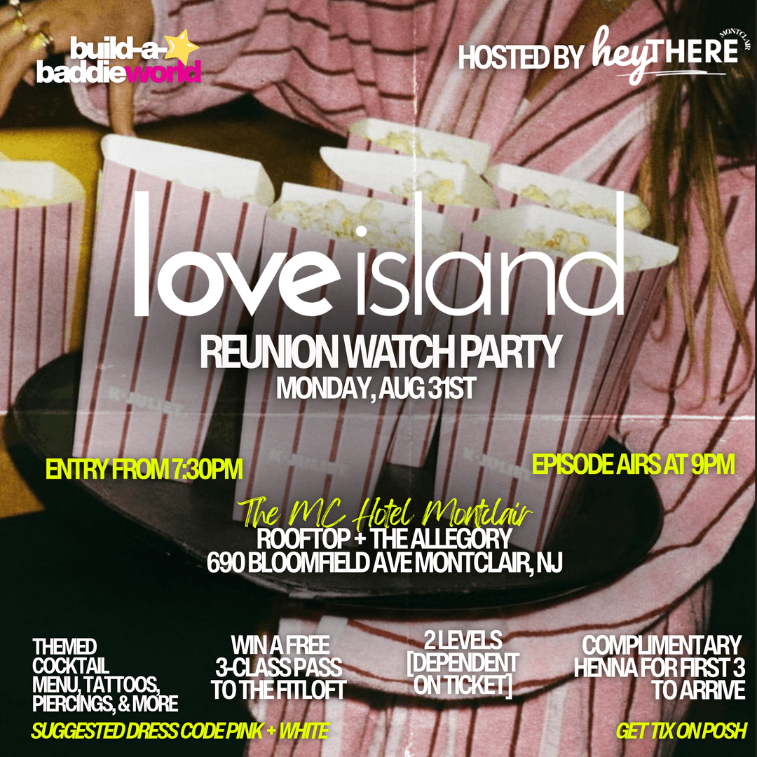 LOVE ISLAND REUNION WATCH PARTY @ THE MC HOTEL event image