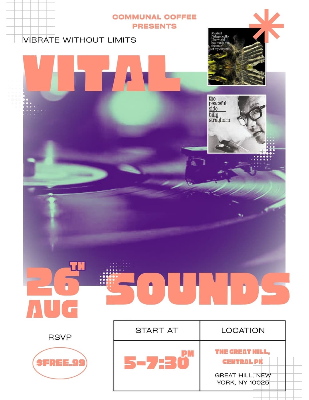 Vital Sounds presented by Communal Coffee event image
