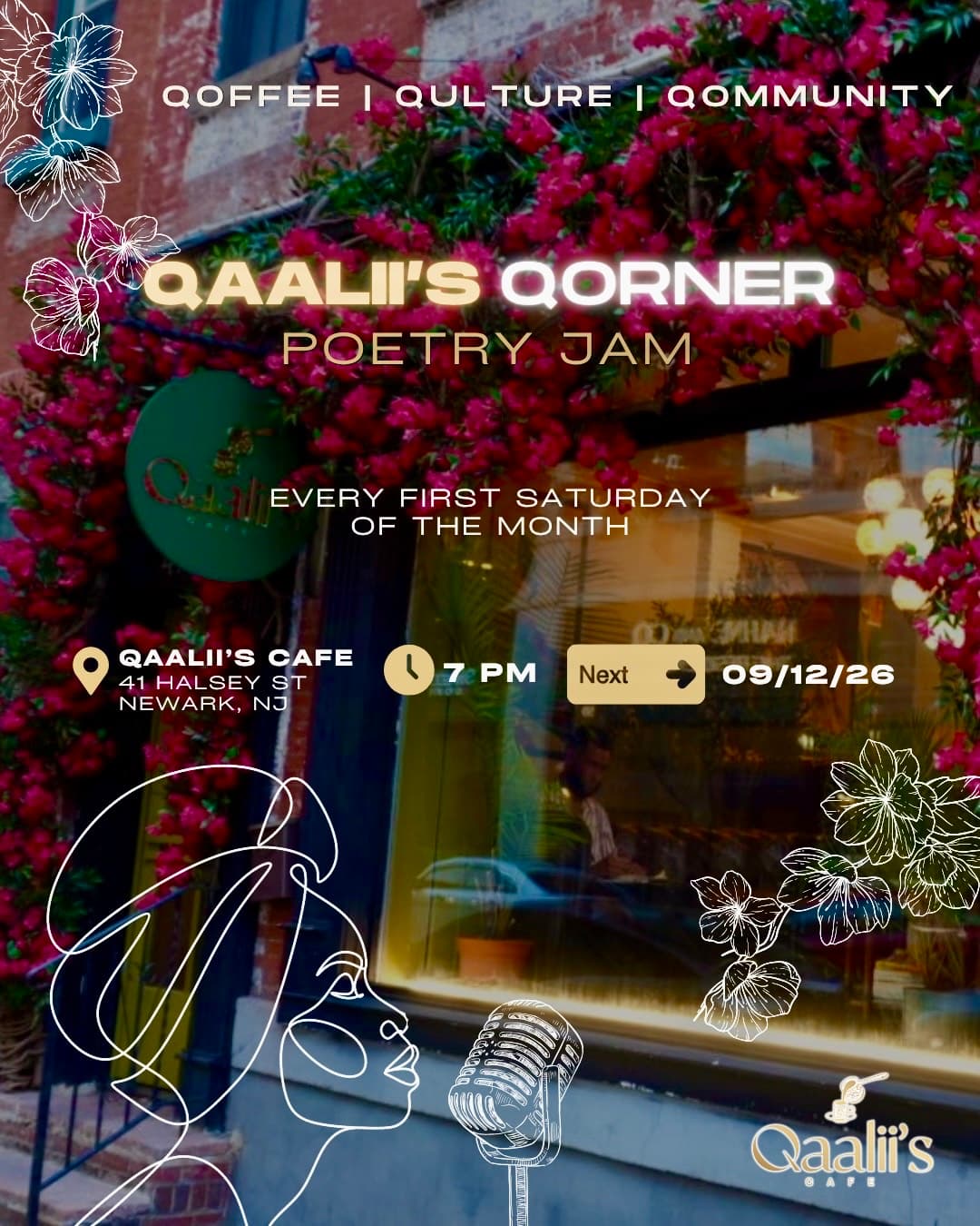 Qaalii’s September Poetry Jam event image