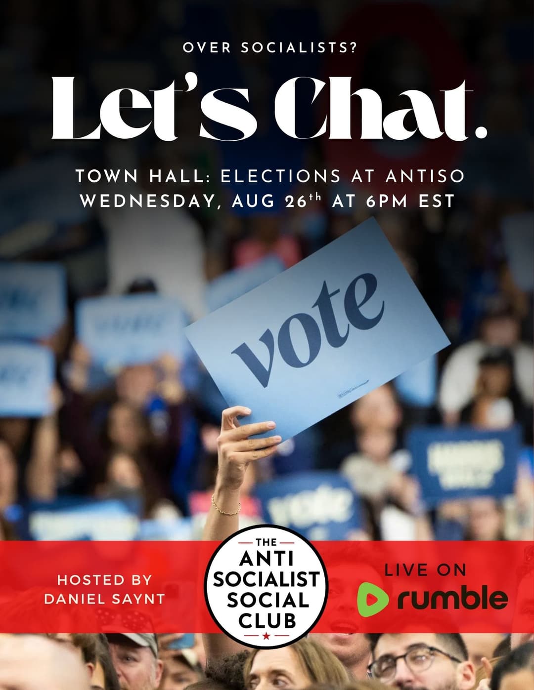 AntiSo Let's Chat event image