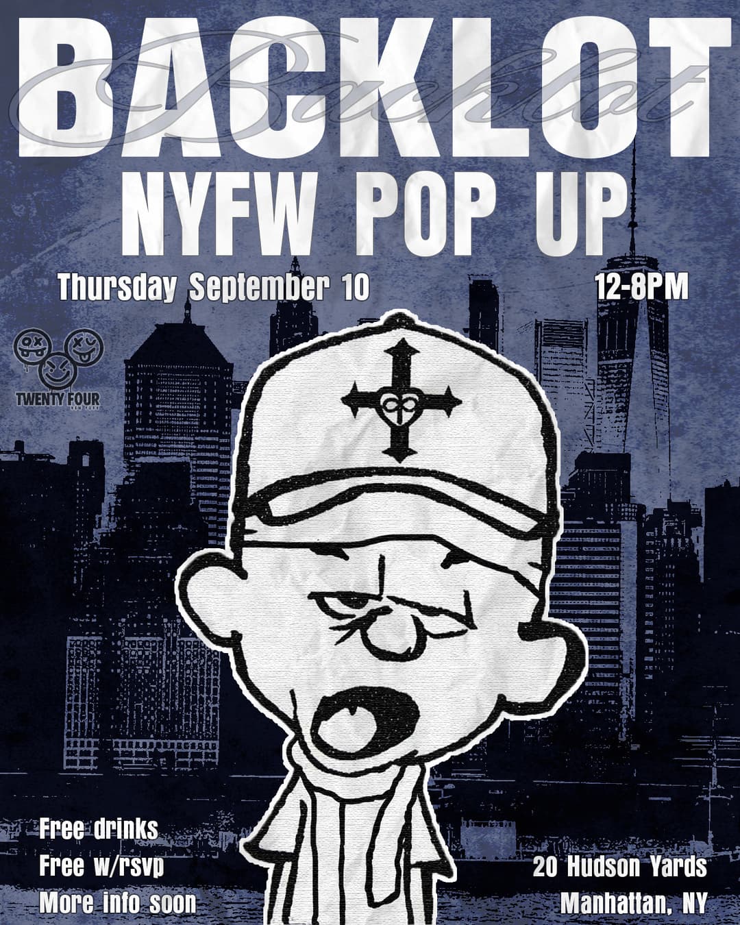 BACKLOT NYFW POP UP @ TWENTY FOUR NEW YORK event image