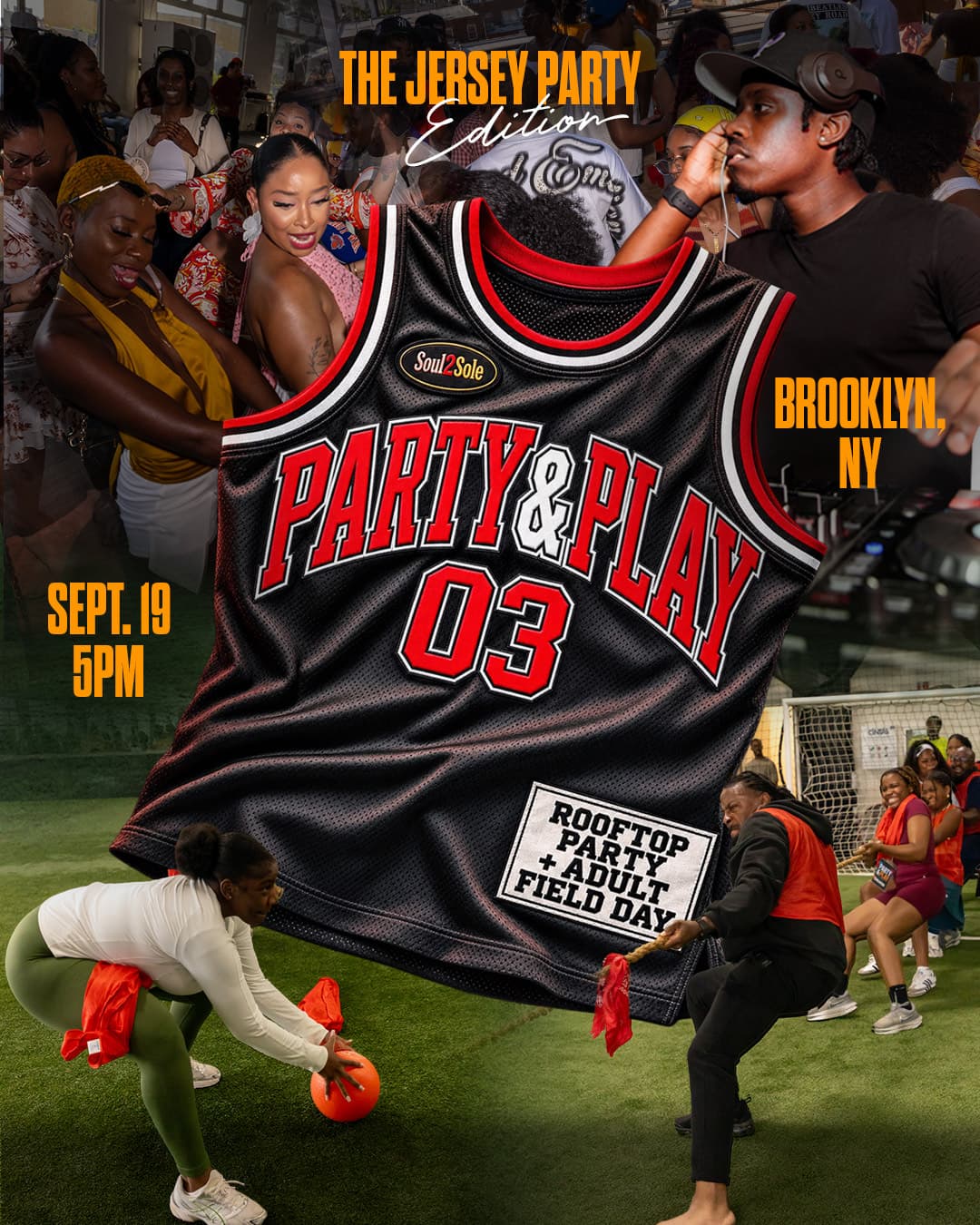 Party & Play 3 - Jersey Party Edition event image