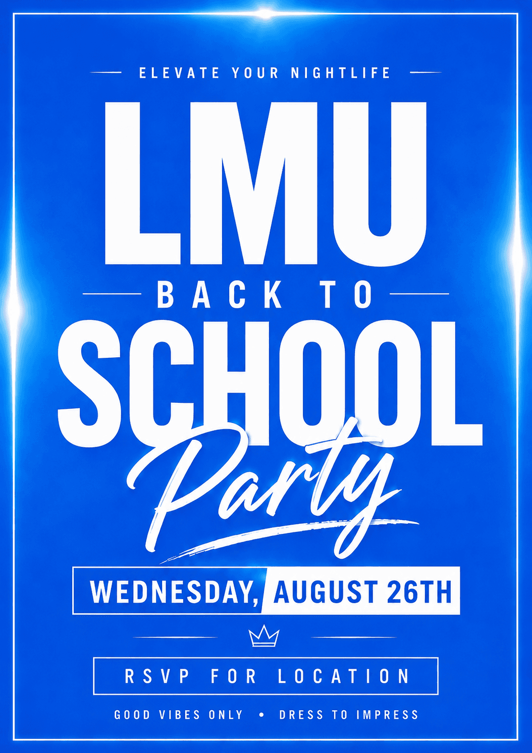LMU Back 2 School Official Party event image