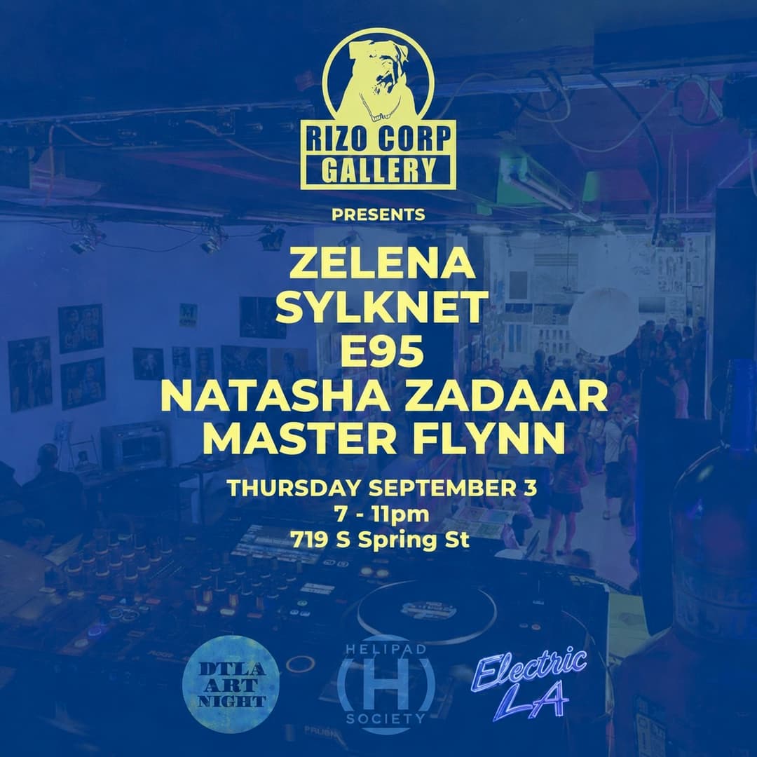 DTLA ART NIGHT @ RIZO CORP GALLERY event image