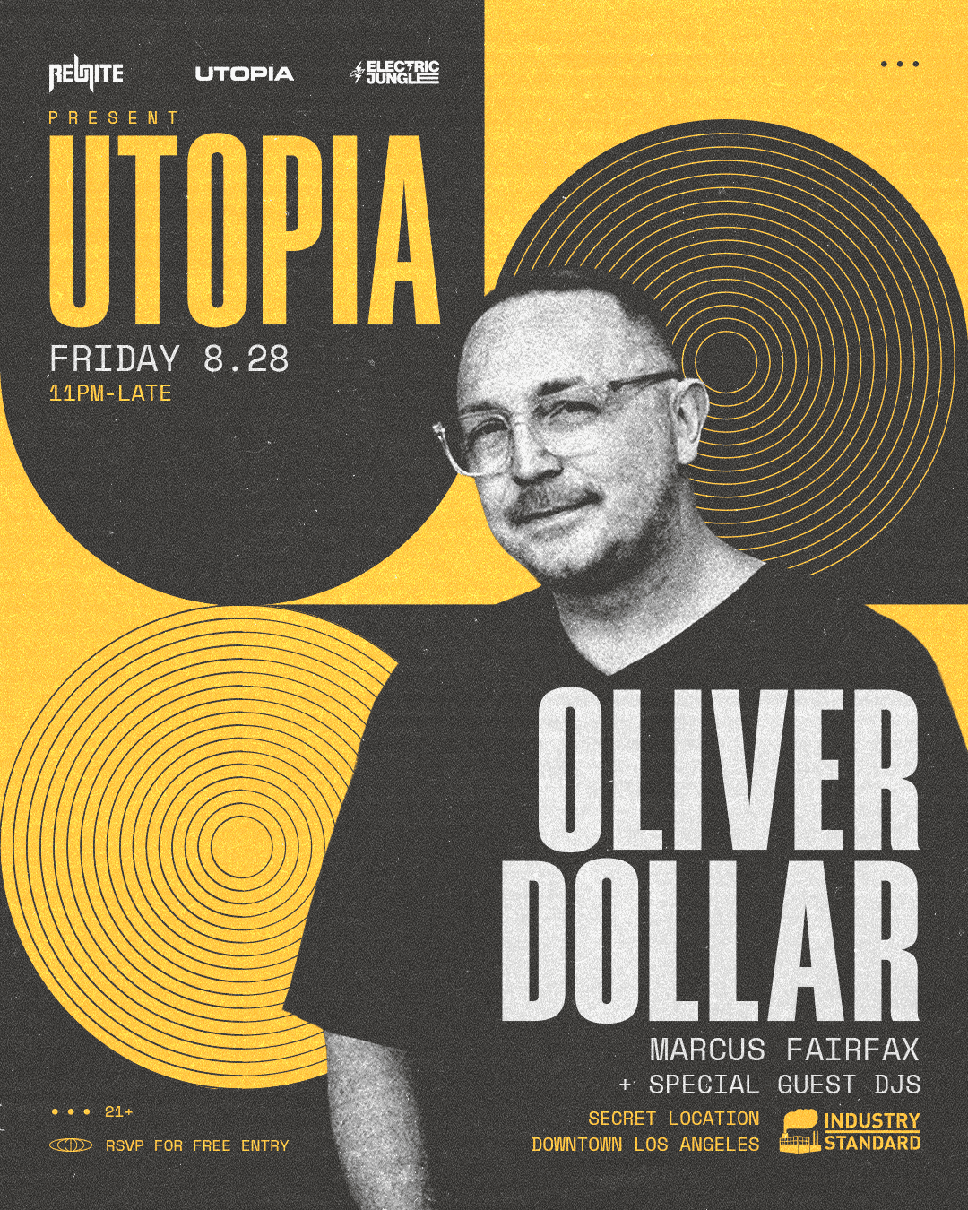 Utopia Fridays Presents: OLIVER DOLLAR with support by Marcus Fairfax + special guest djs event image