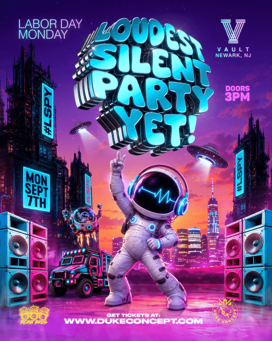 Loudest Silent Party yet event image