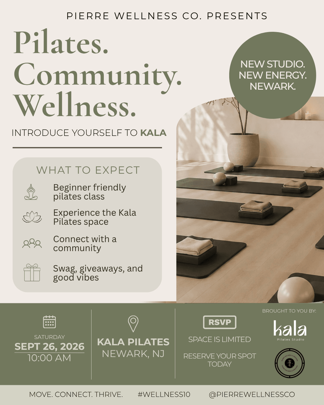 Pilates @ Kala By PWC event image