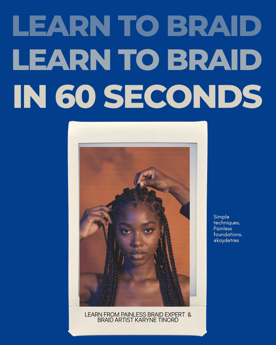 Learn to Braid in 60 Seconds event image