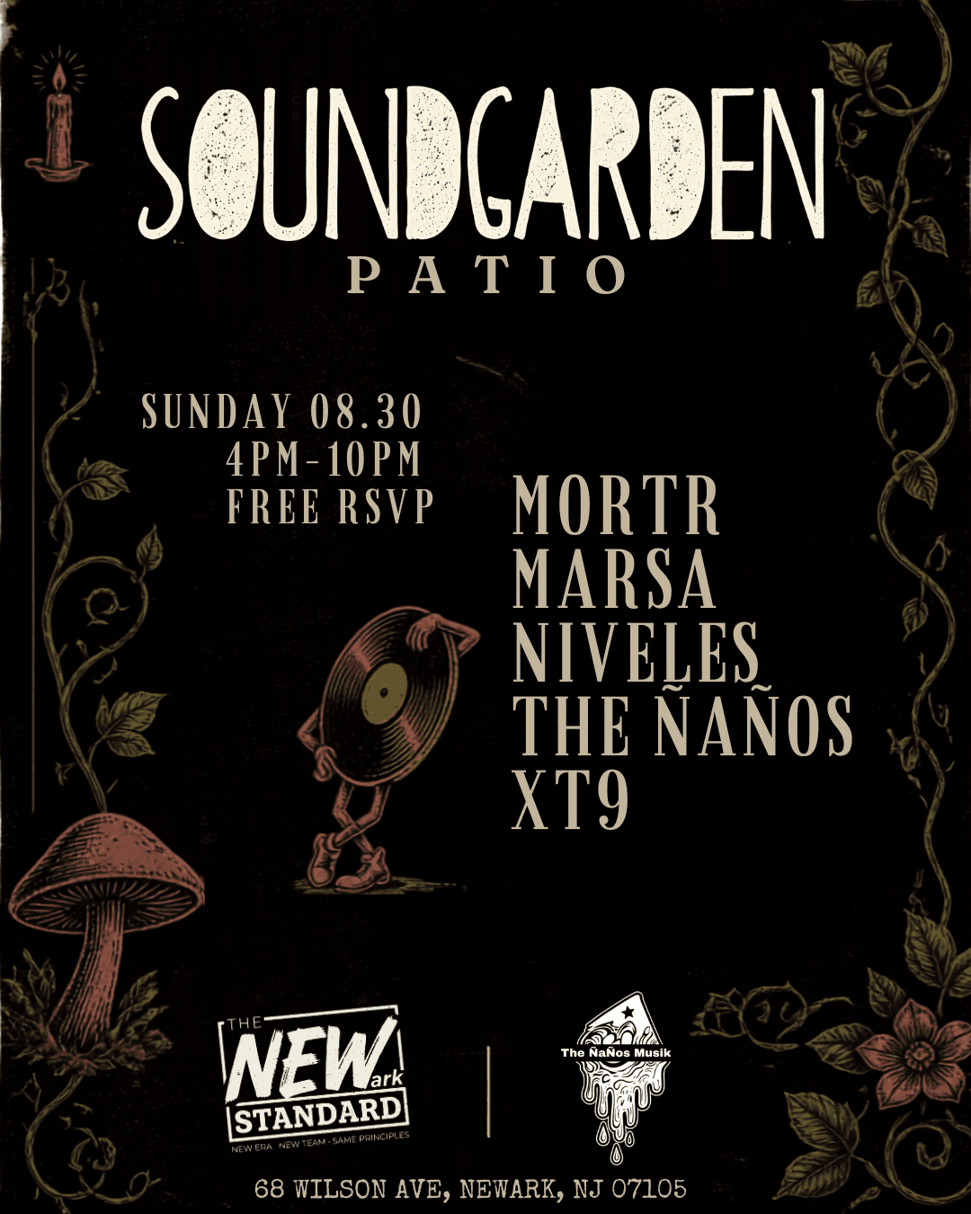 SOUNDGARDEN PATIO 🍃 FREE  RSVP event image