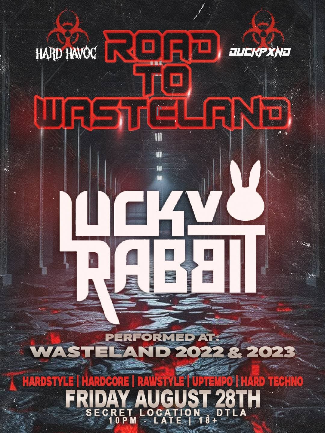 Hard Havoc & Duckpxnd PRESENTS - Road To Wasteland event image