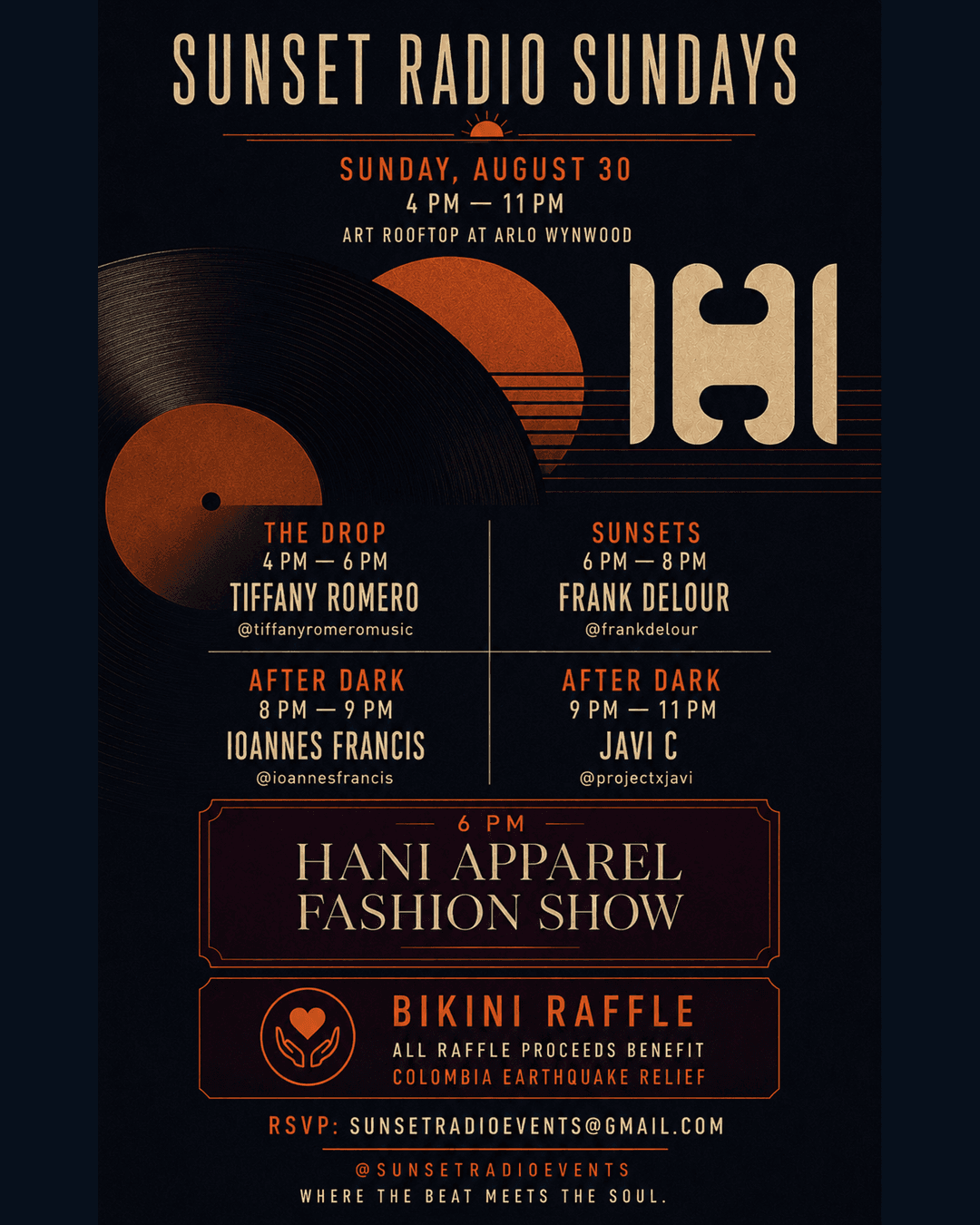 Sunset Radio Sundays — Eighth Edition event image