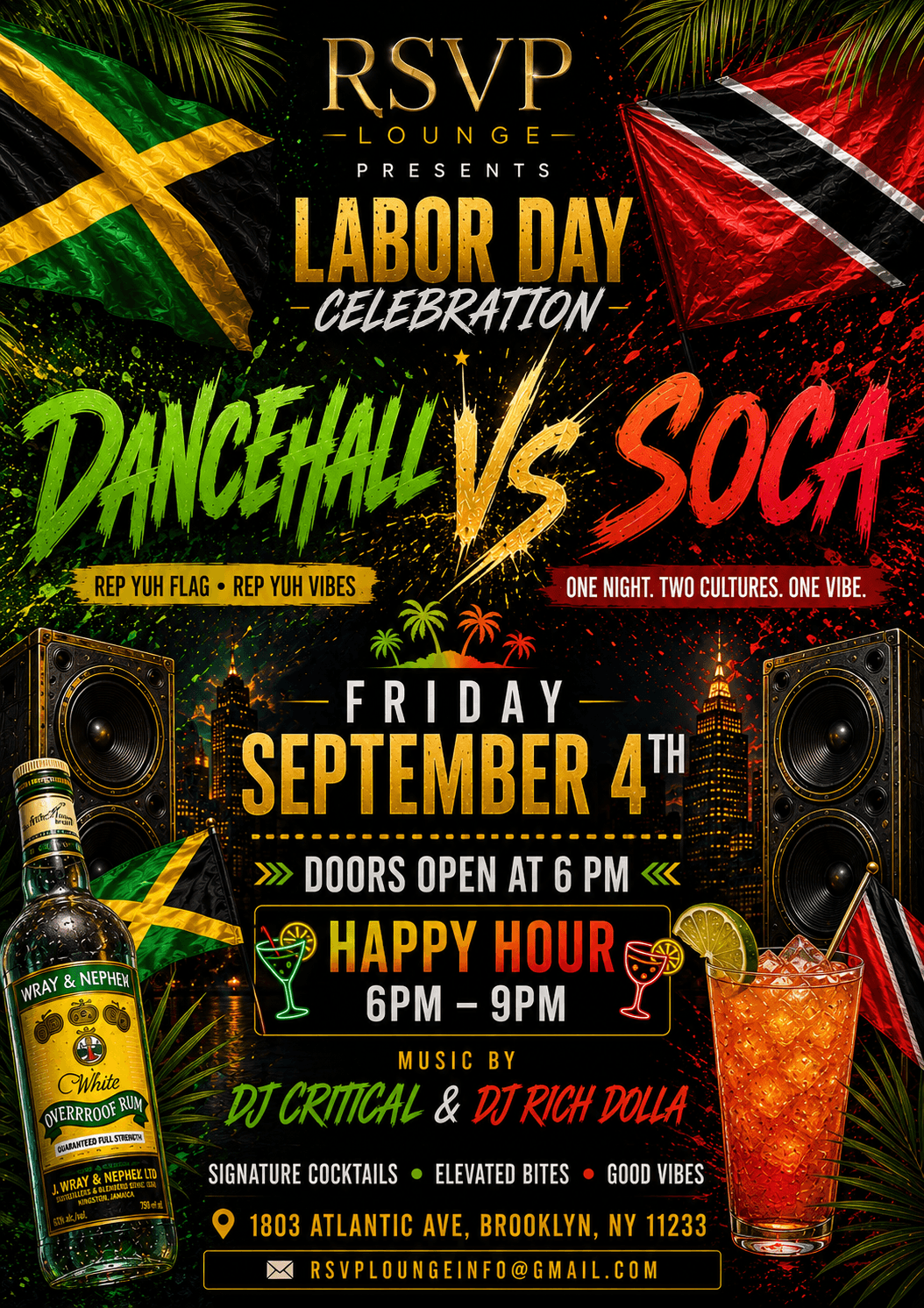 Dancehall vs Soca event image