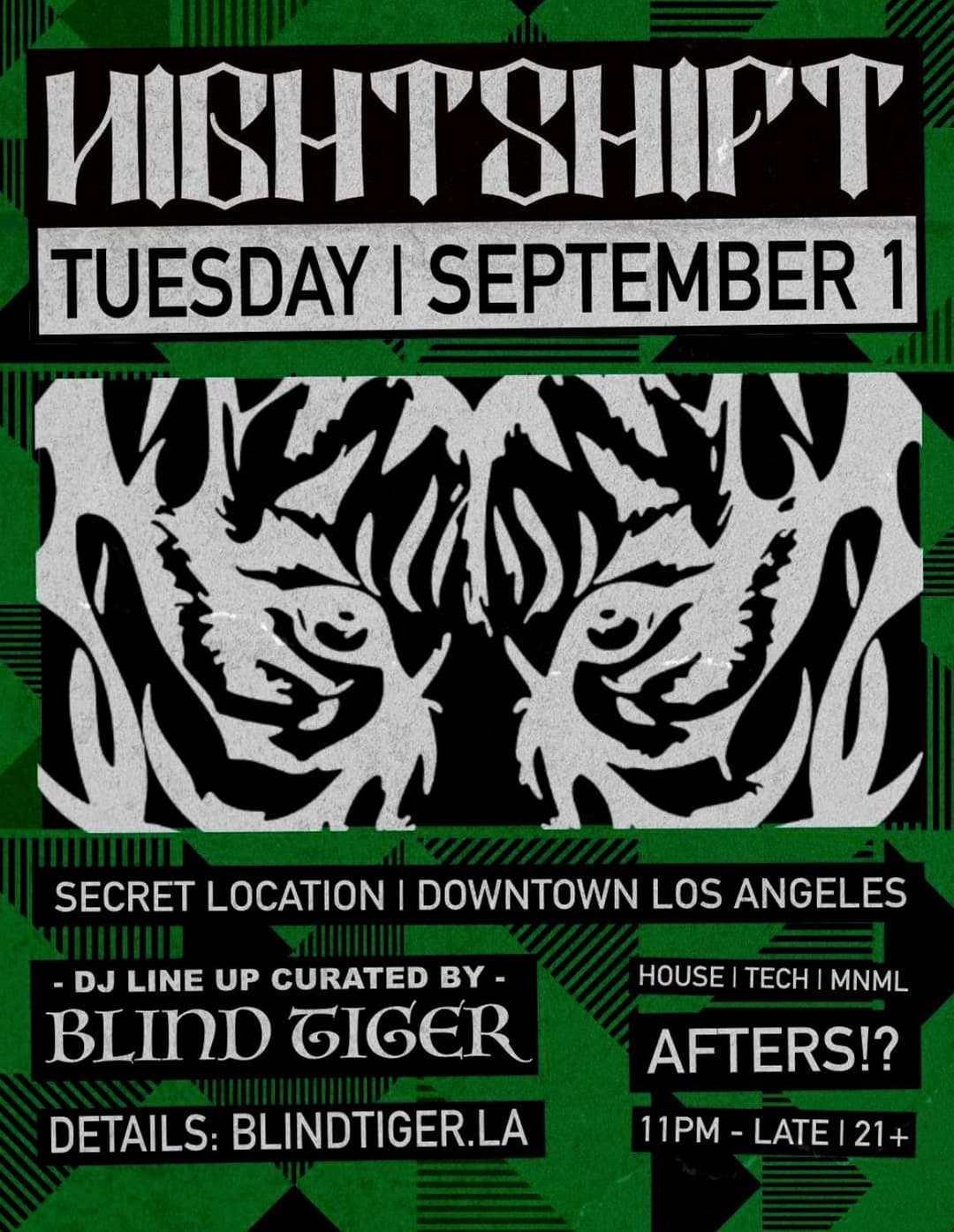 AFTERS 9-01 ( TUESDAY ) event image