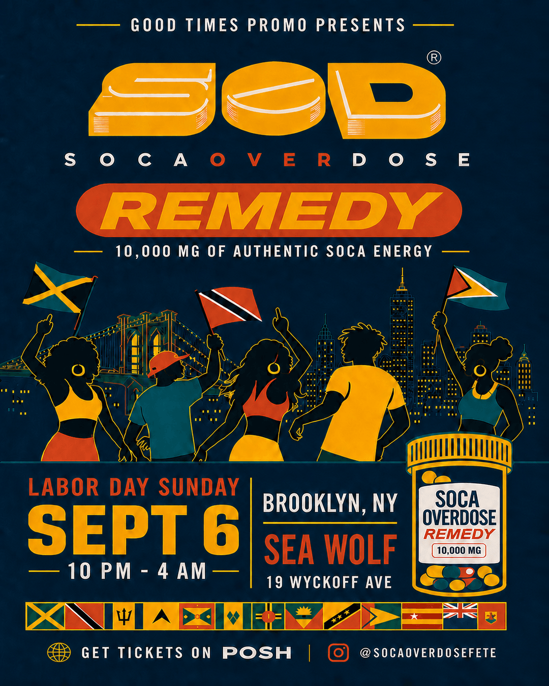 SOCA OVERDOSE: REMEDY event image