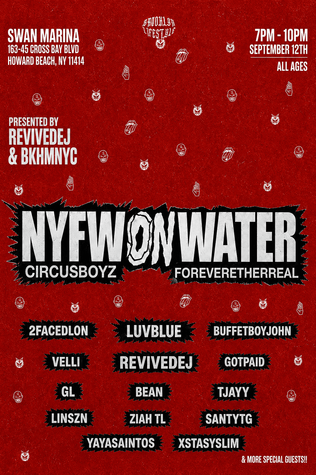 NYFW ON WATER [FOREVERETHERREAL X CIRCUSBOYZ SHOW] event image