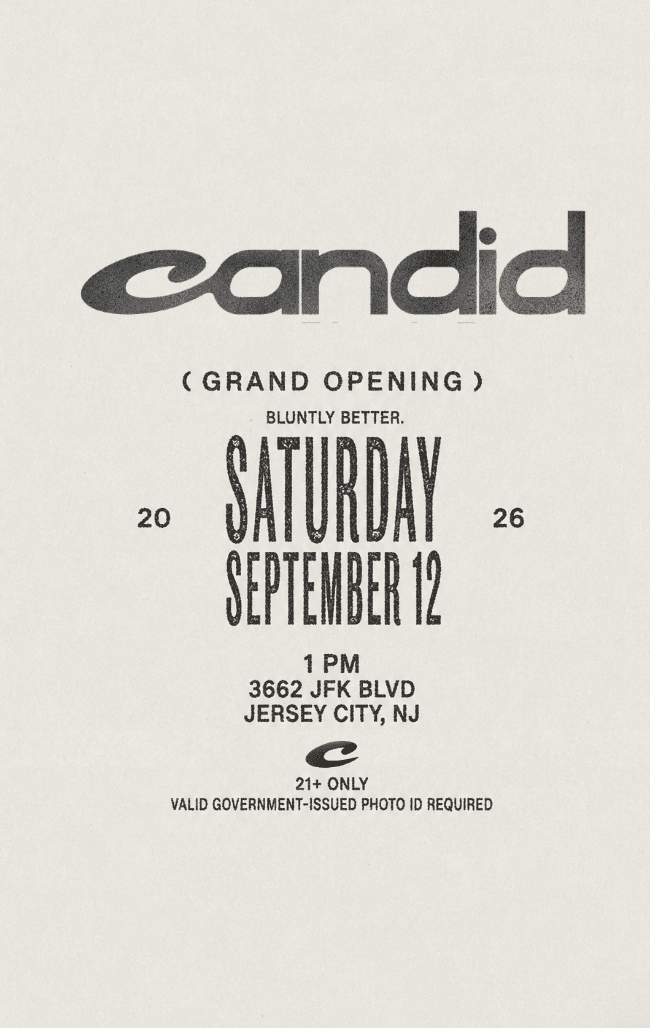 CANDID DISPENSARY: THE GRAND OPENING. event image