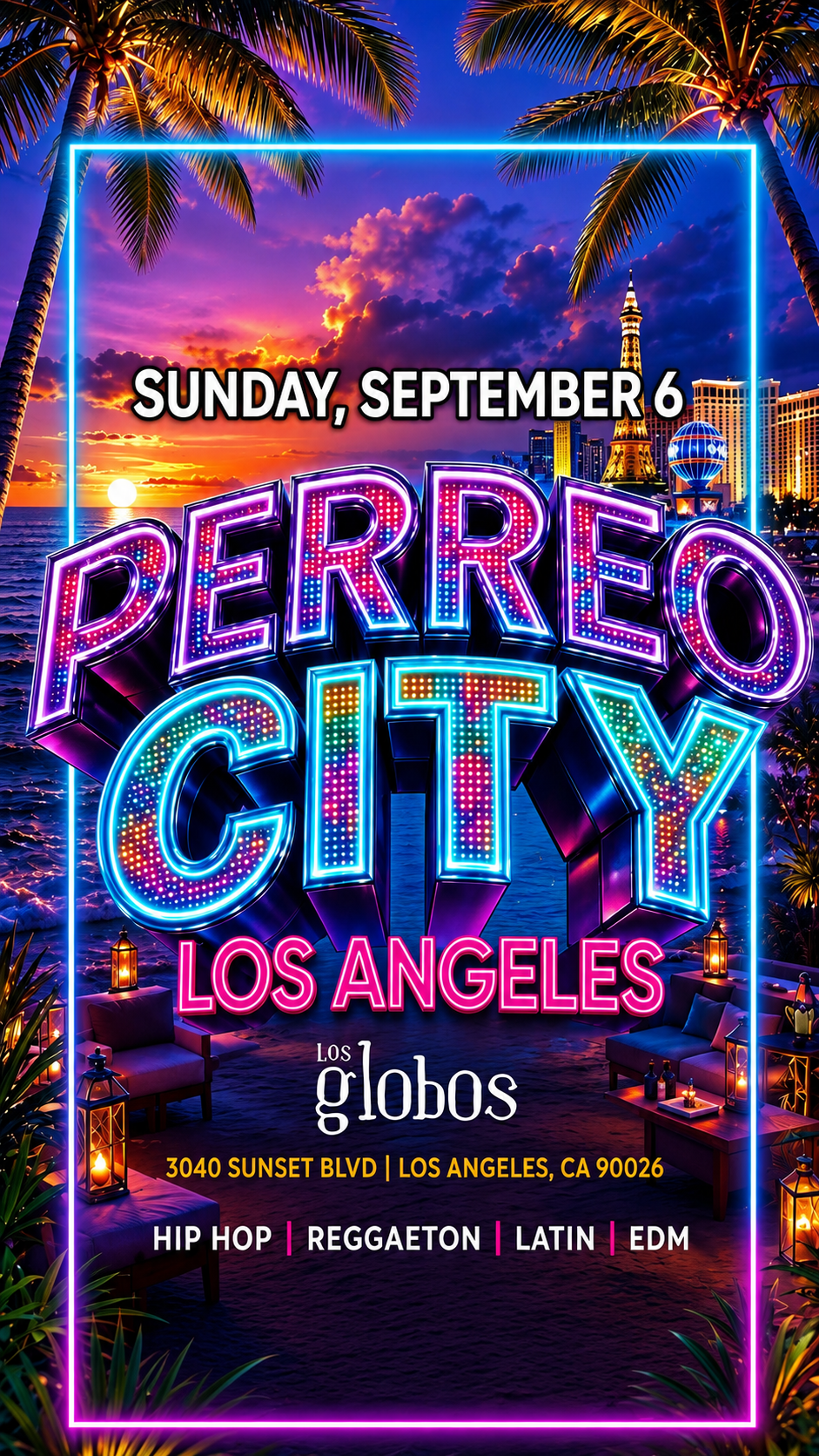 SUNDAY PERREO CITY SEP 6 FREE event image