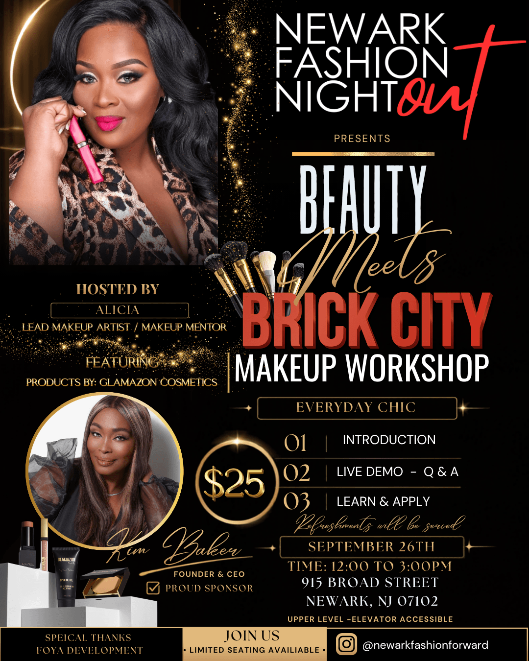BEAUTY MEETS BRICK CITY event image