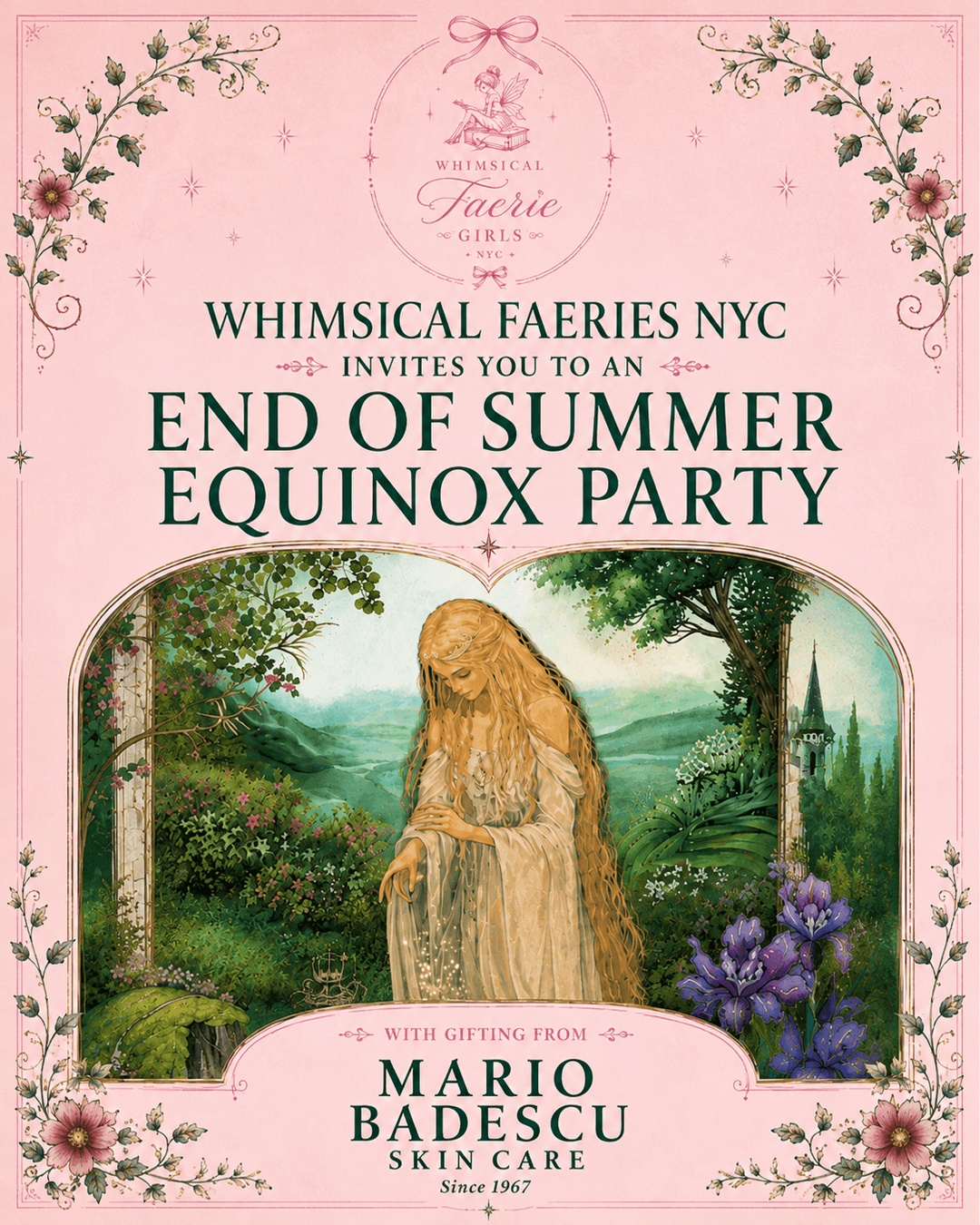 Mario Badescu x Whimsical Faeries NYC event image