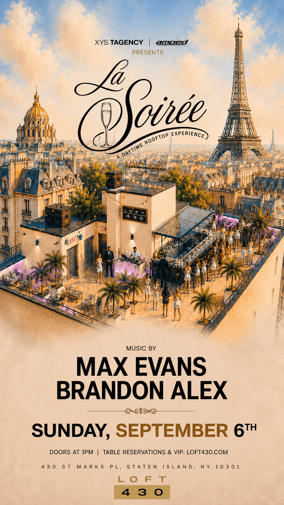 La Soirée: A Daytime Rooftop Experience event image