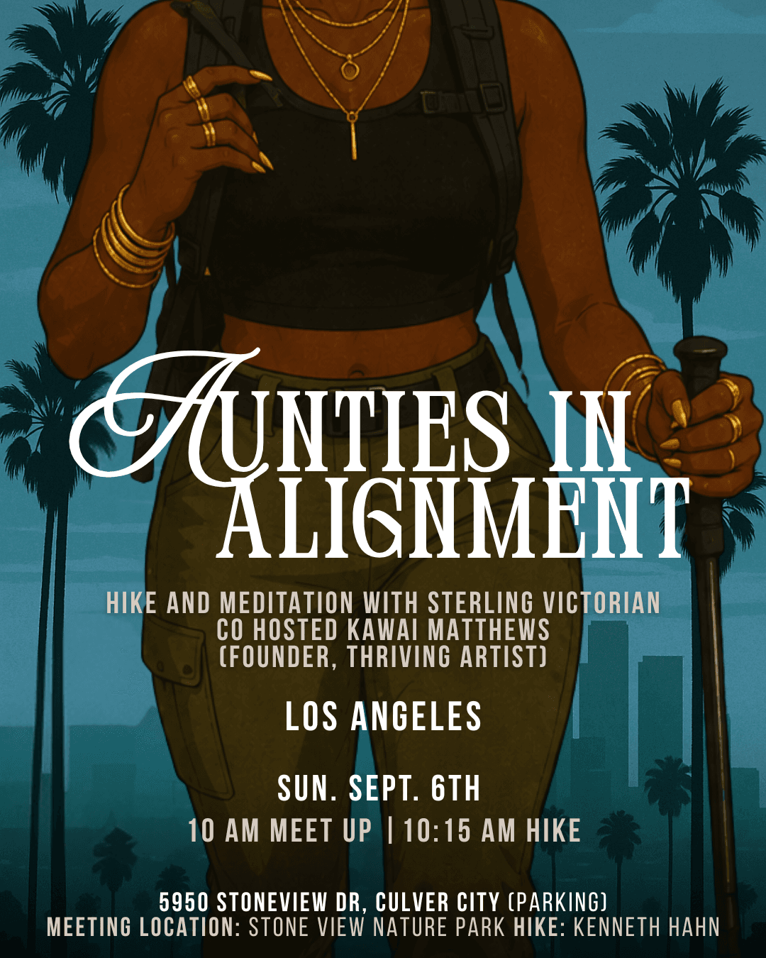 Aunties in Alignment LA: Hike and Meditation event image