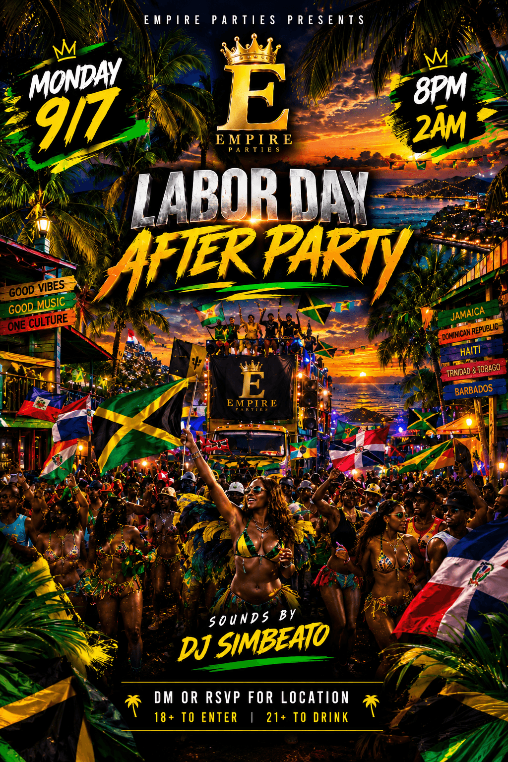 LABOR DAY AFTER PARTY 🇯🇲🇩🇴 event image