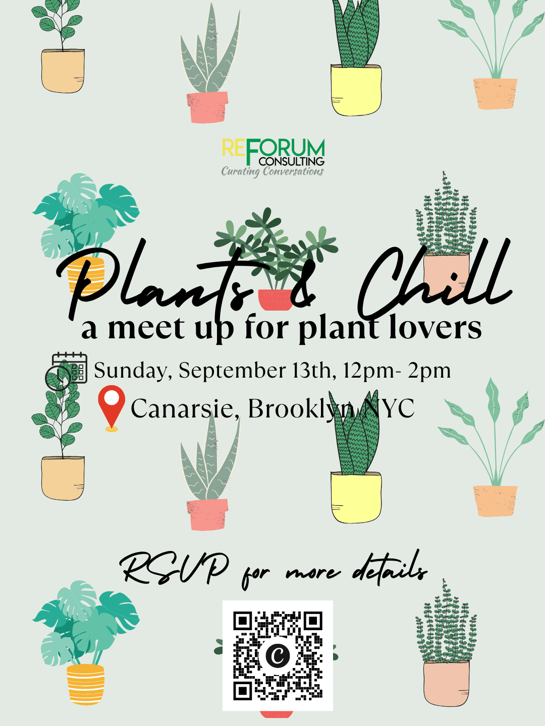 Plants and Chill event image