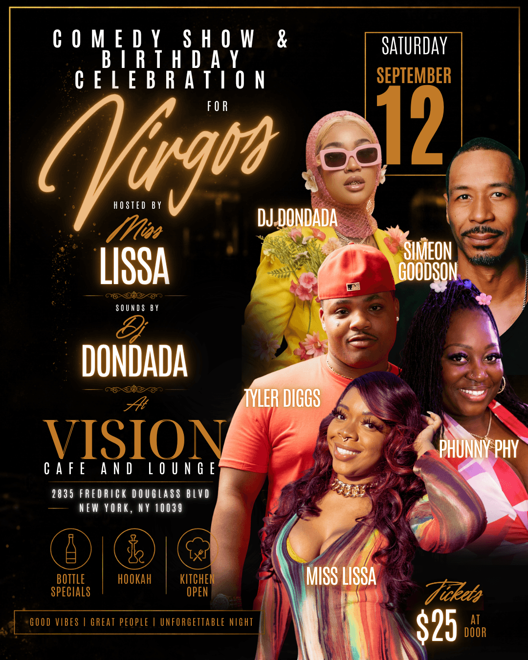 Comedy Show & Birthday Celebration for Virgos event image
