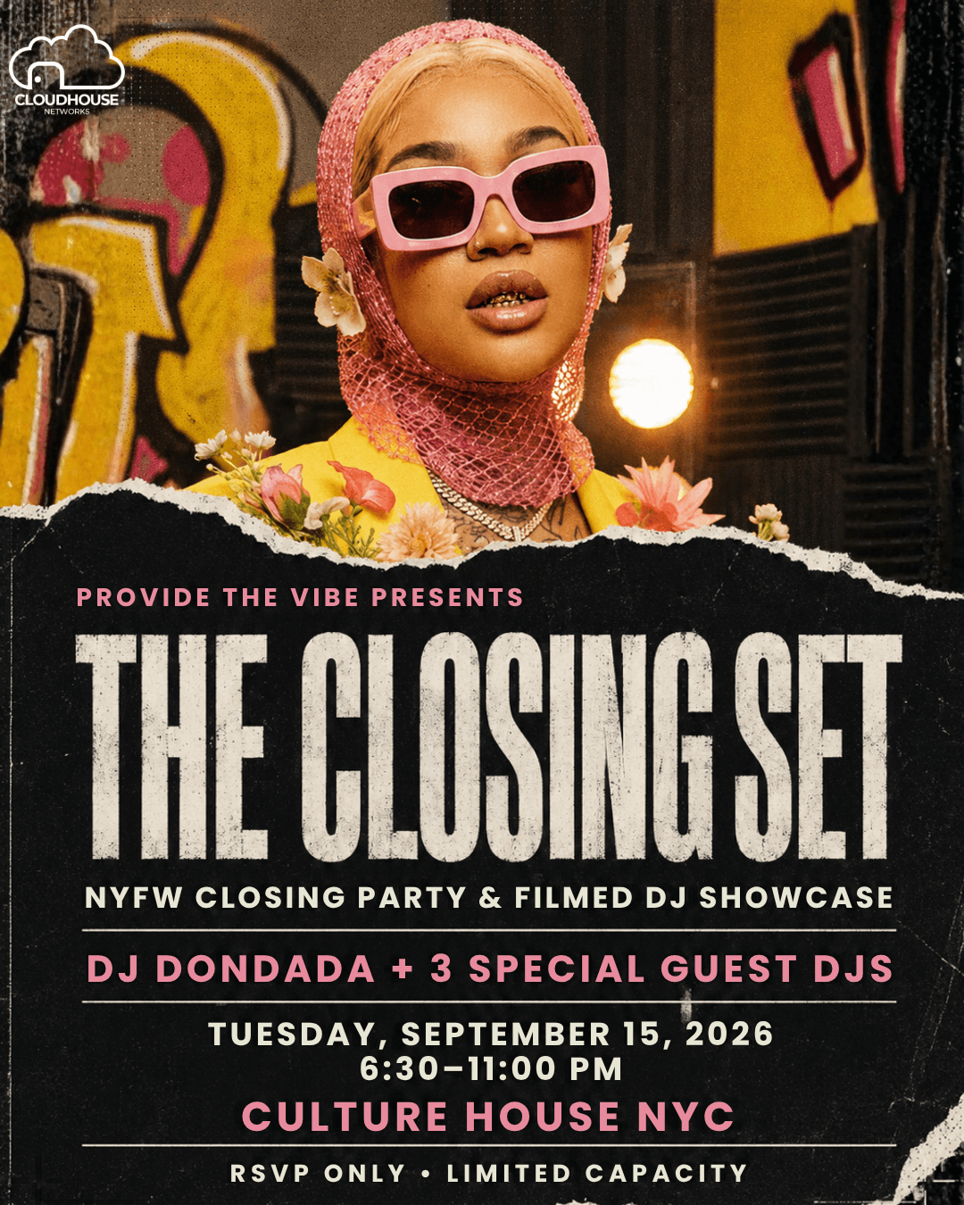THE CLOSING SET - NYFW Closing Party & Filmed DJ Showcase event image