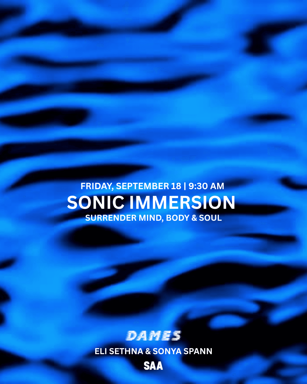 SONIC IMMERSION event image