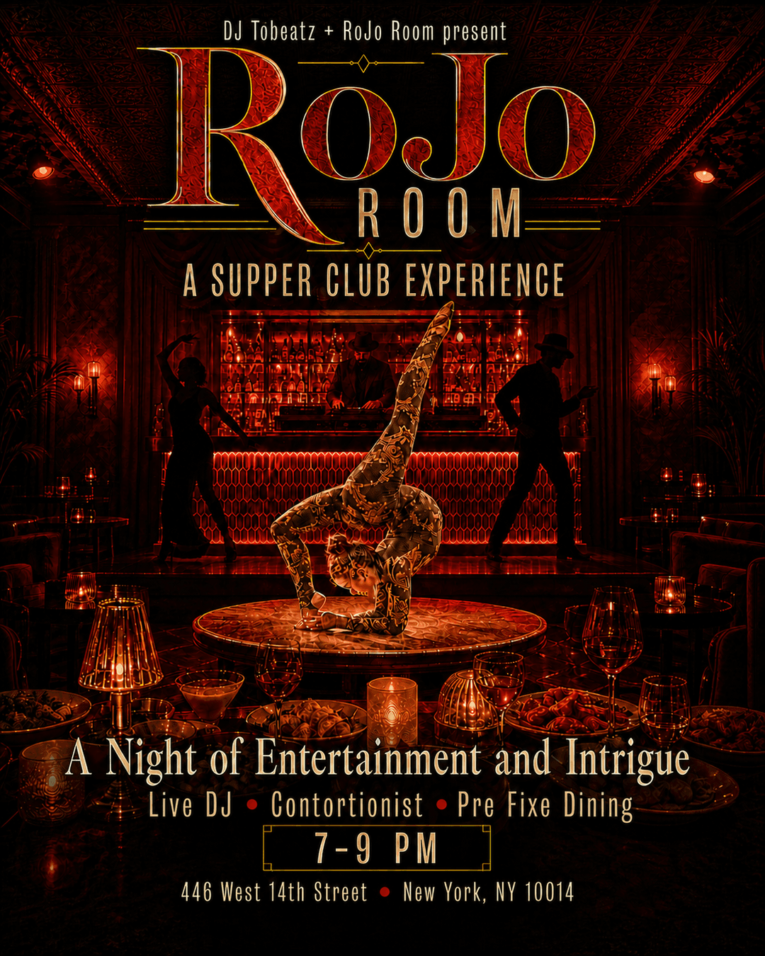 Rojo Room: A Supper Club Experience event image