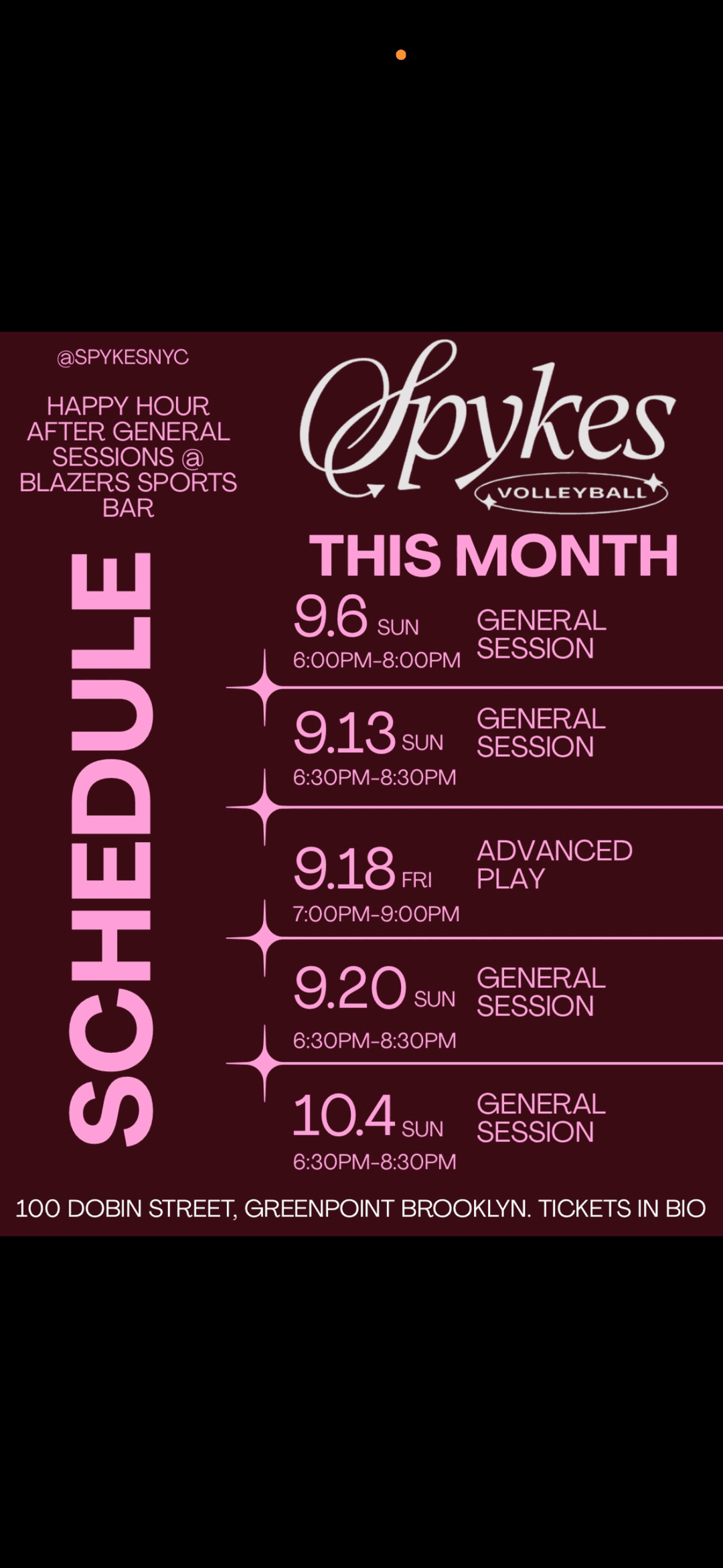 9/20 GENERAL SESSION event image