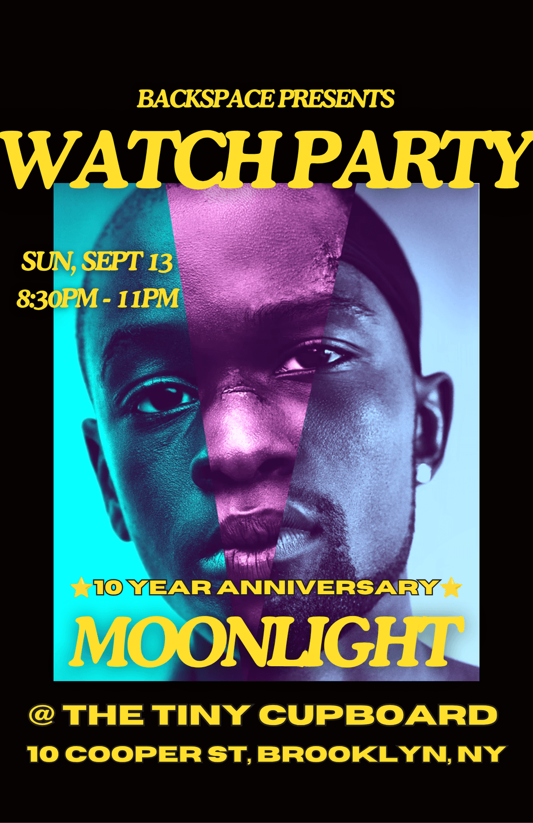 MOONLIGHT Watch Party: 10 Year Anniversary in NYC event image