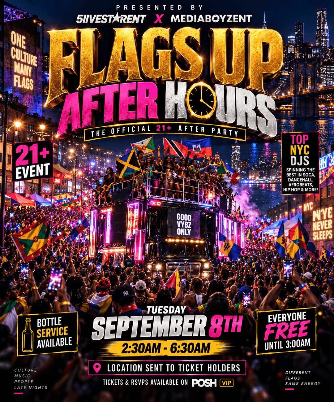 FLAGS UP: AFTER HOURS event image