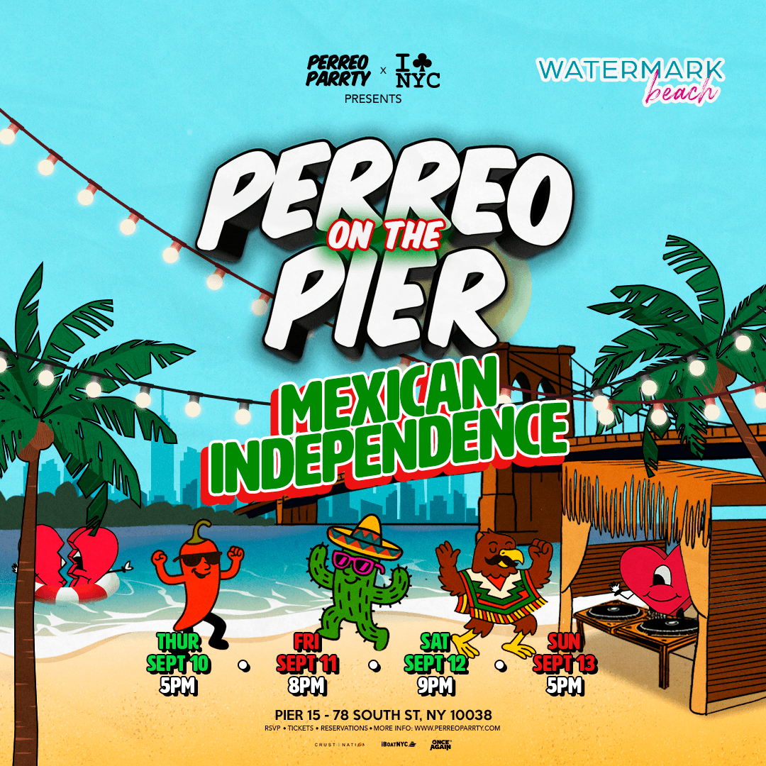 Mexican Independence Festival - Perreo on the Pier at Watermark Pier 15 event image