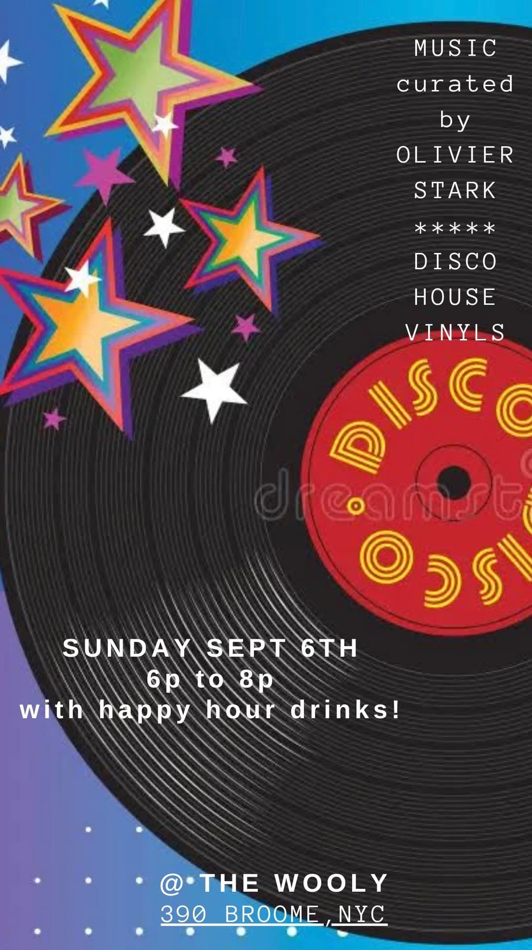 NYFW Kick-Off All-Sunday Happy hour @TheWooly event image
