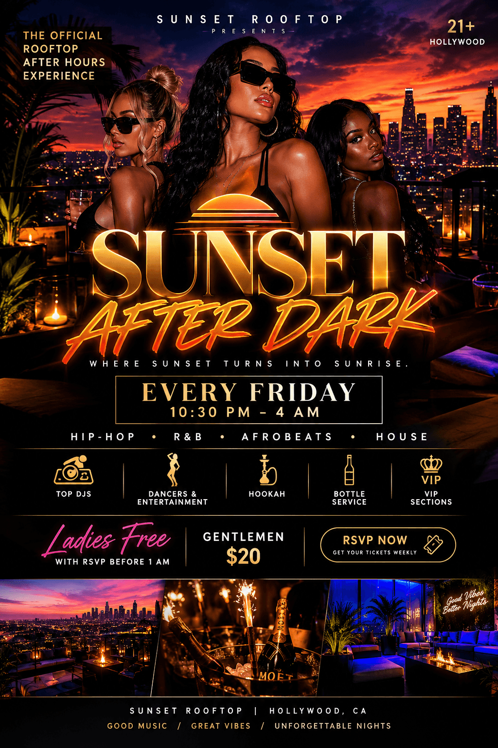 Sunset AfterDark Hollywood event image