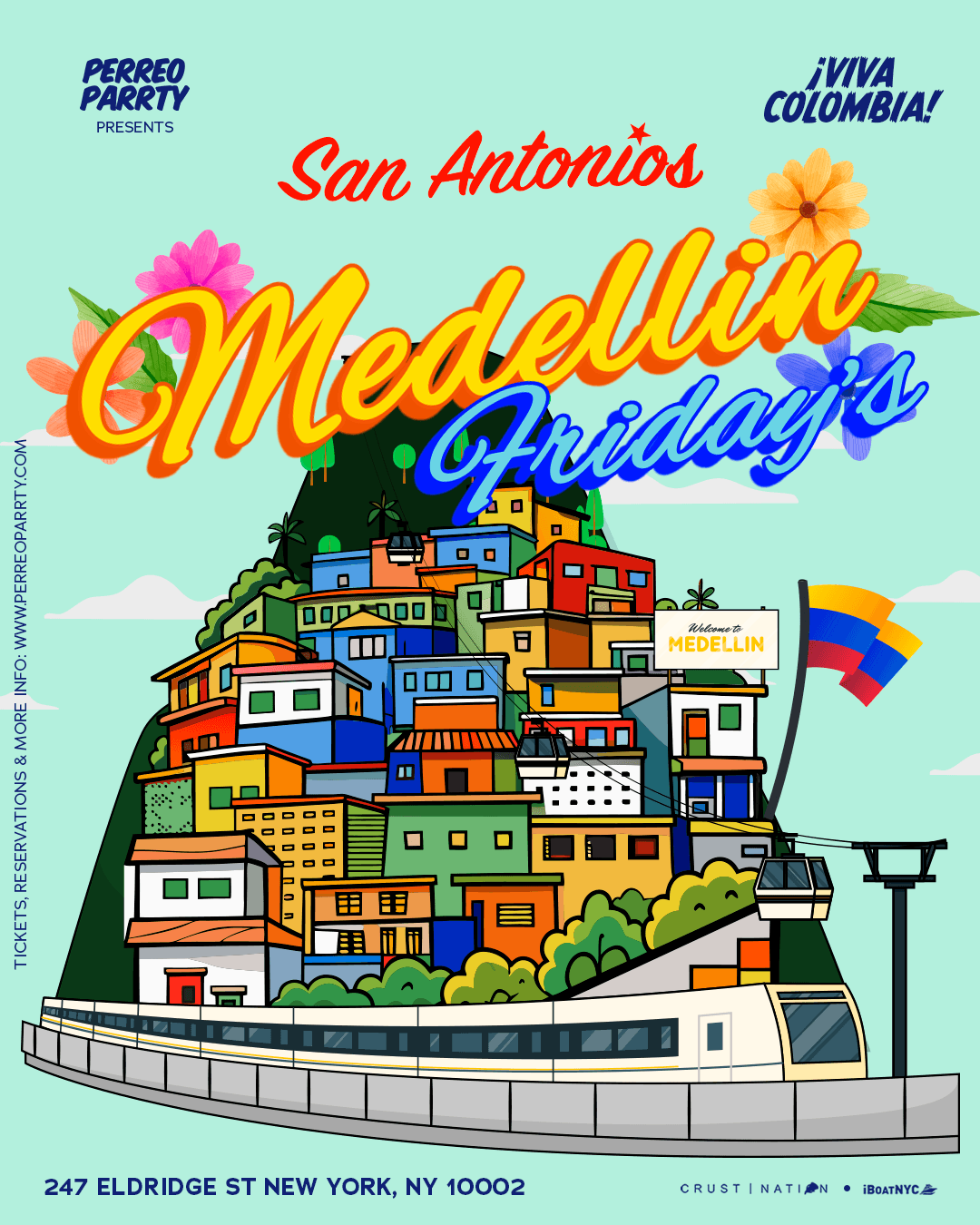 Medellin Fridays - Colombian Latin & Reggaeton Party at San Antonios NYC event image