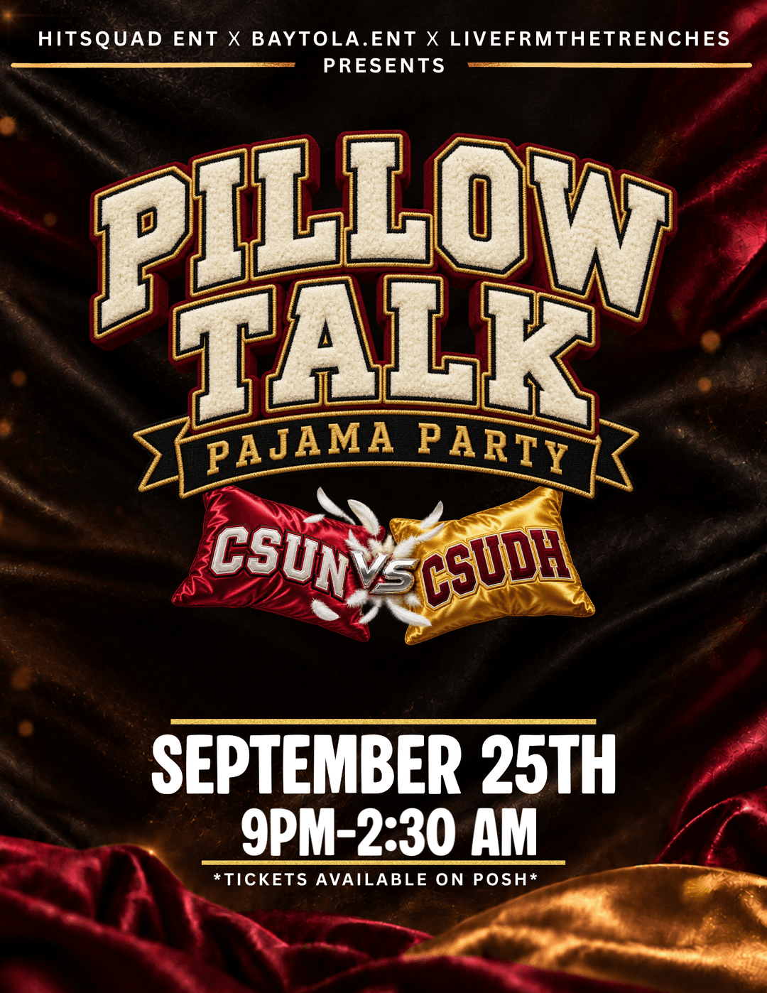CSUN  Vs CSUDH    Pillow Tak Pajam Jam event image