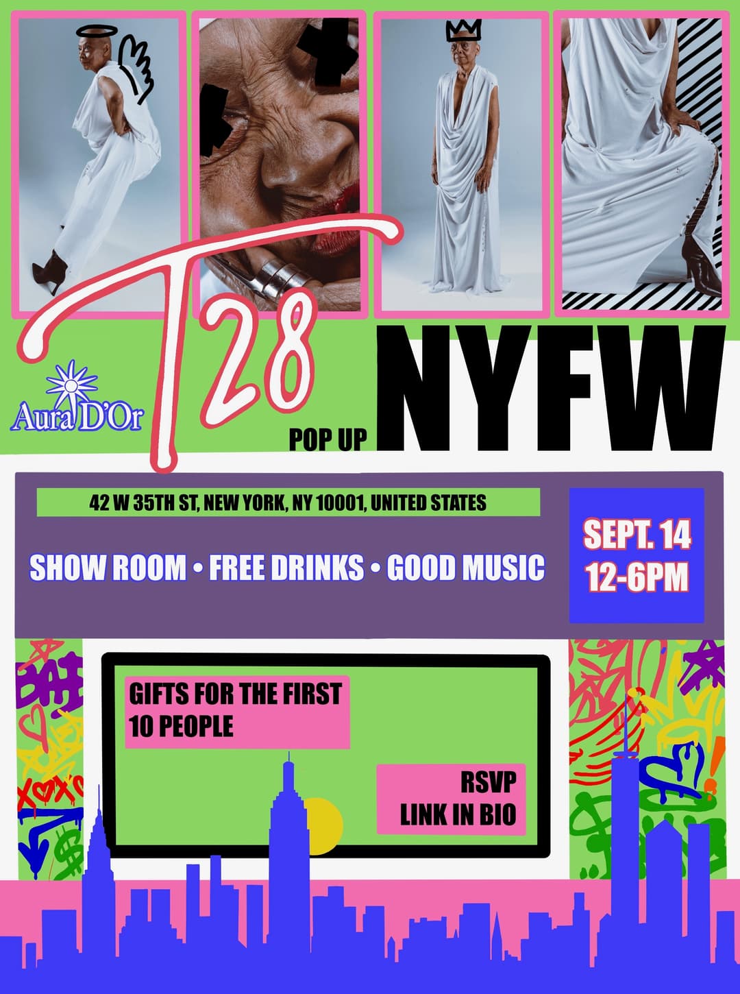 T28 NYFW POP UP event image