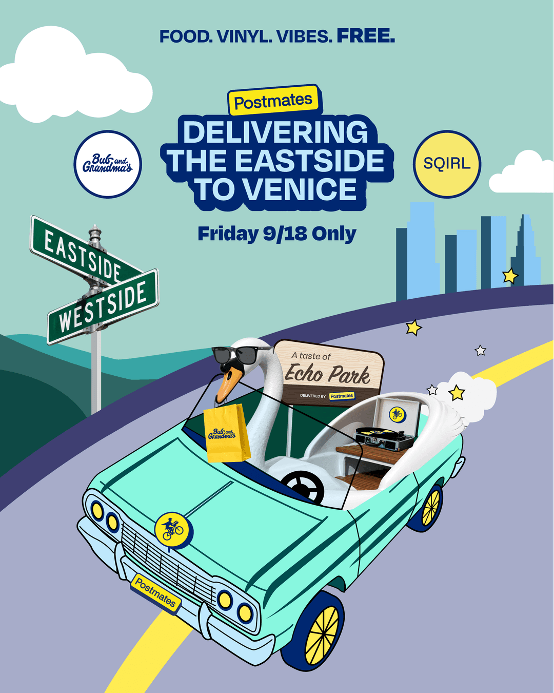 Postmates Delivers the Eastside to Venice event image