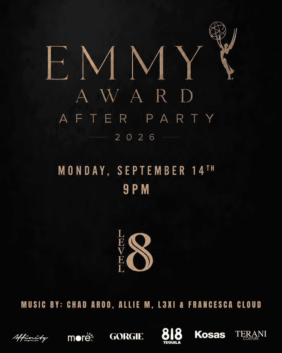 Official Emmy Awards After Party @ Level 8 in the Moxy Hotel event image