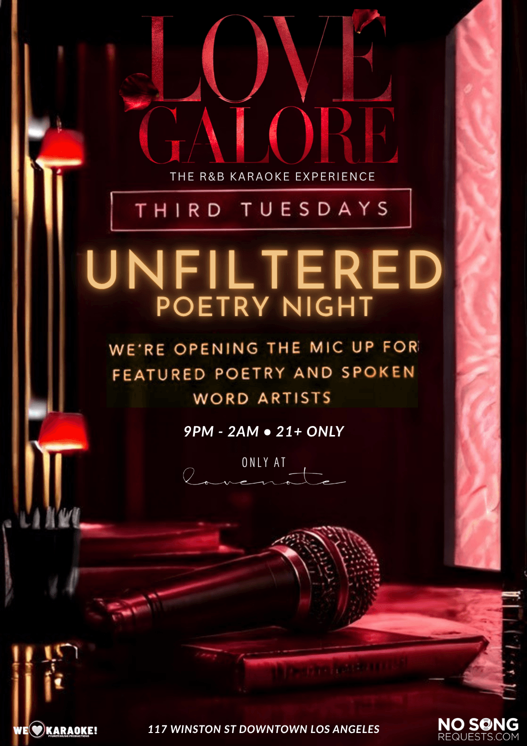 Love Galore Karaoke event image