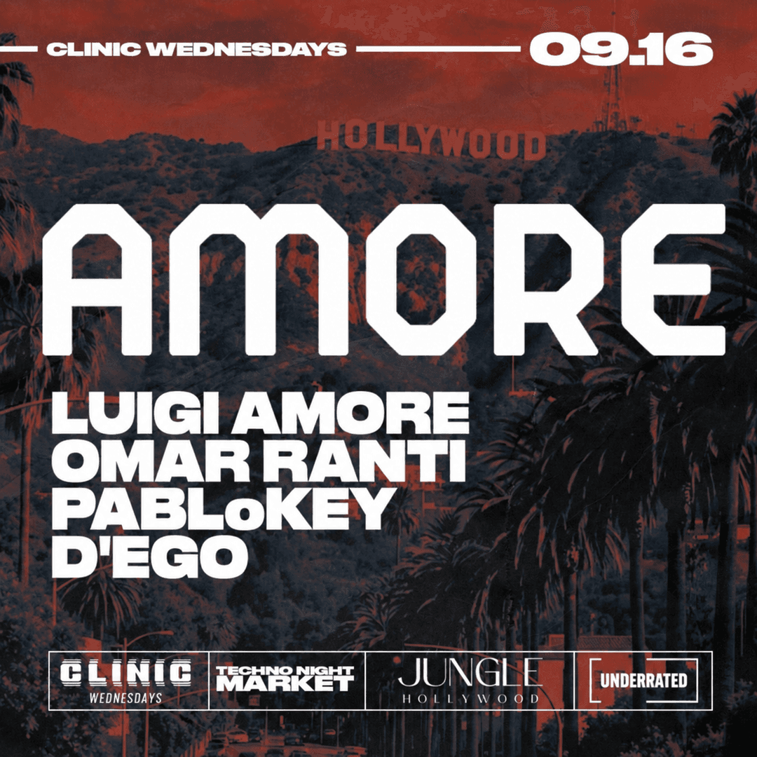 CLINIC WEDNESDAYS ☆ AMORE event image