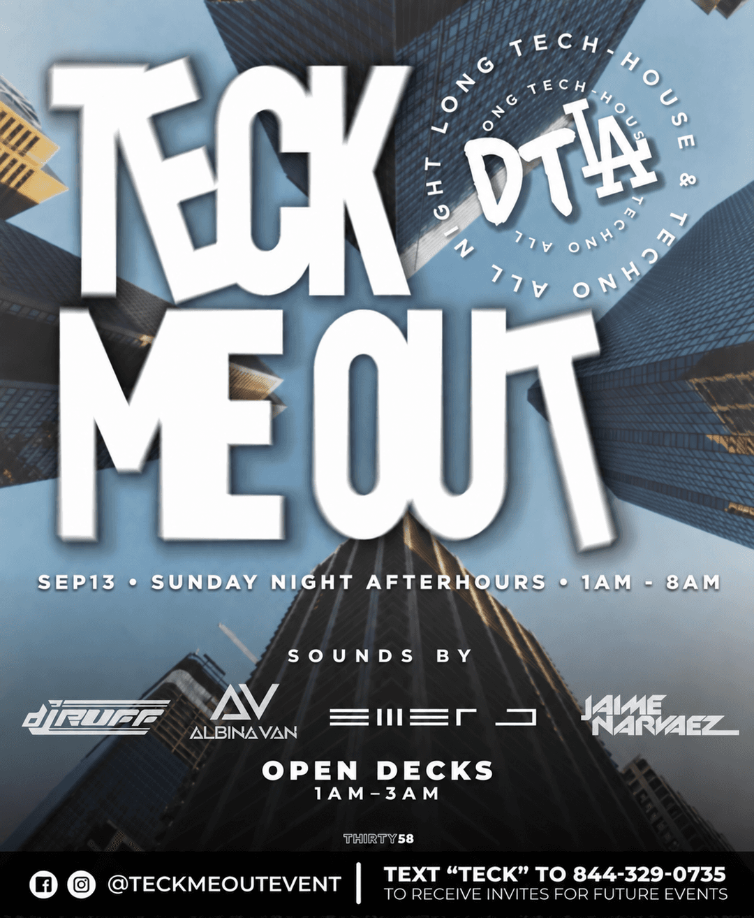 TECKMEOUT event image