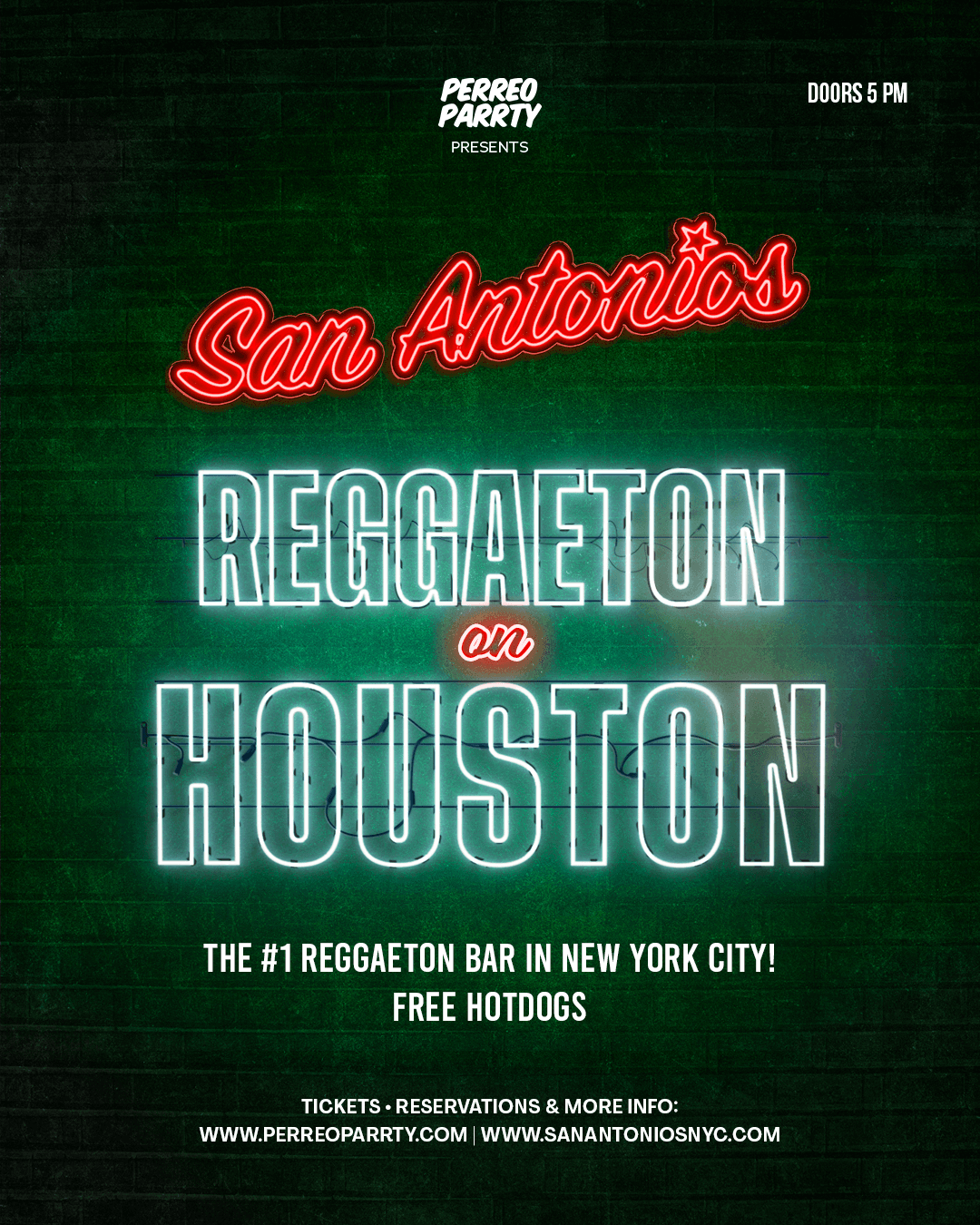 Reggaeton on Houston - Latin & Reggaeton Party NYC event image