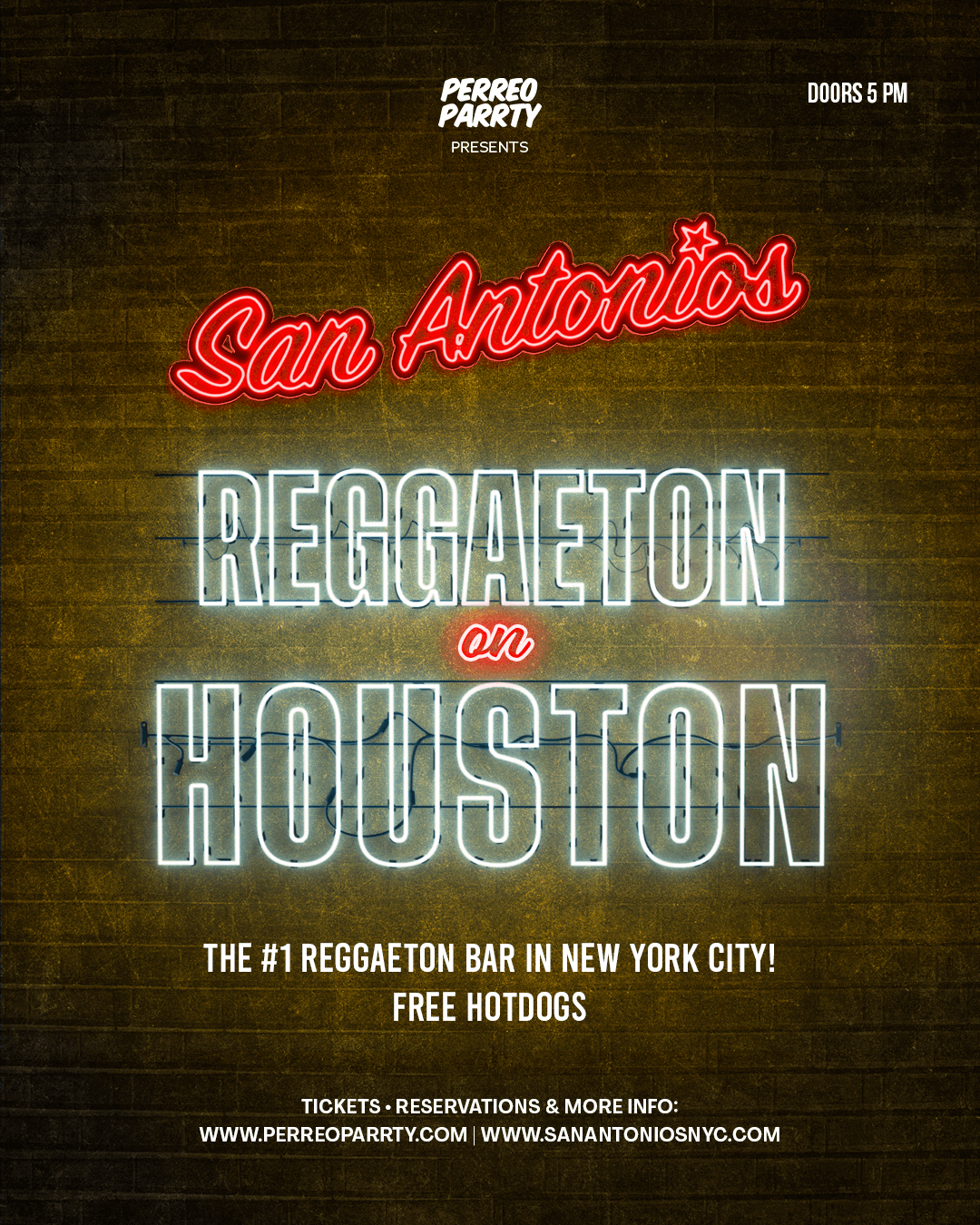 Reggaeton on Houston - Latin & Reggaeton Party NYC event image